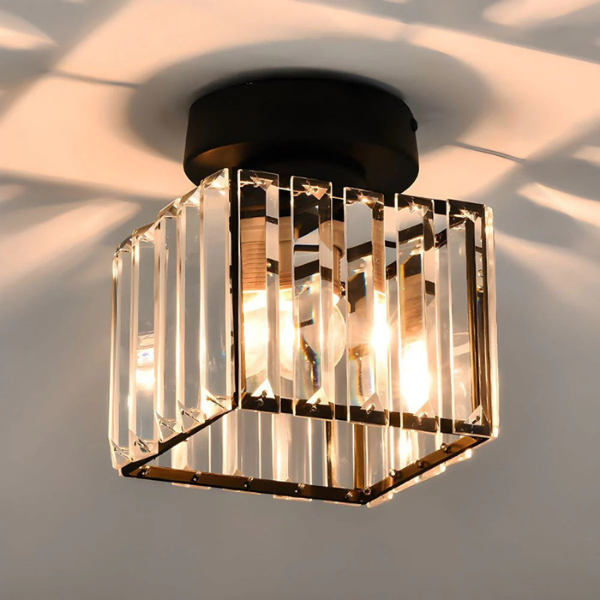 Kristallen Plafondlamp Modern Design voor Elegante Huiselijke Sfeer-Ceiling Light-DeWoonVallei-DeWoonVallei