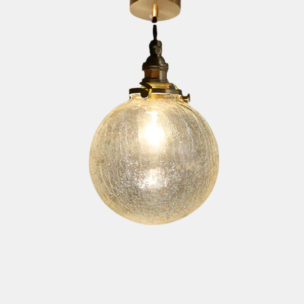 Kristallen glazen hanglamp Nordic stijl voor elegante warme sfeer-Hanging Lamp-DeWoonVallei-Stijl B (15 x 18 cm)-DeWoonVallei