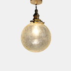 Kristallen glazen hanglamp Nordic stijl voor elegante warme sfeer-Hanging Lamp-DeWoonVallei-Stijl B (15 x 18 cm)-DeWoonVallei