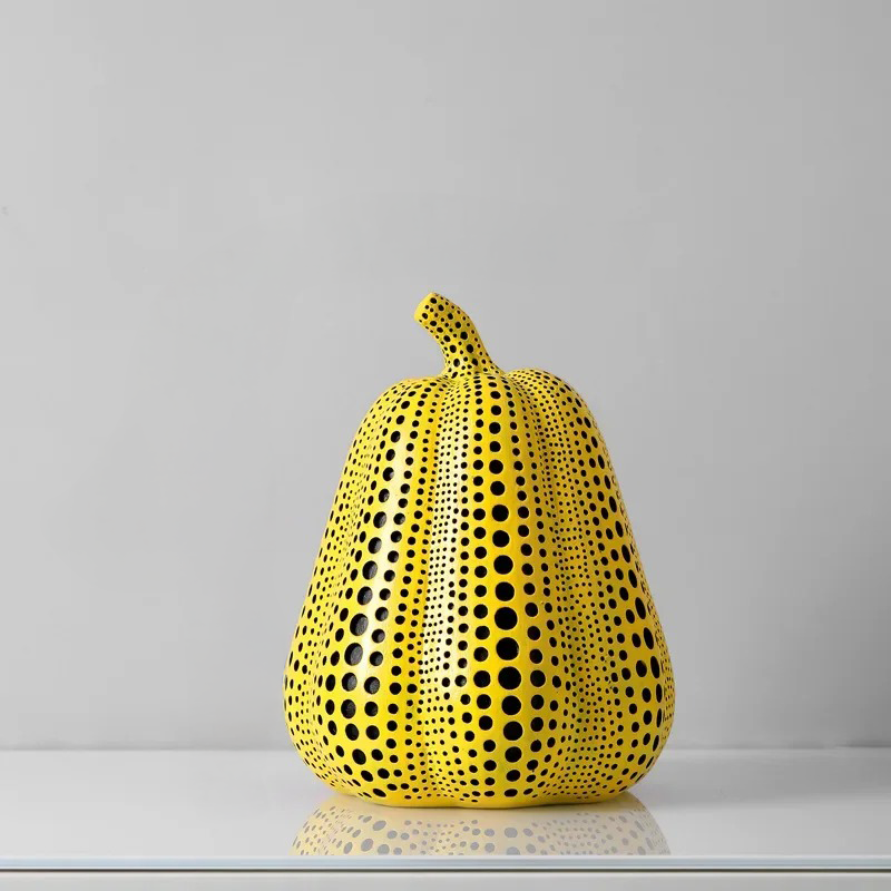 Kusama-Geïnspireerde Puntmotief Ornamenten – Japans Design, Vrolijke Kleur & Modern Accent-Ornament-DeWoonVallei-DeWoonVallei