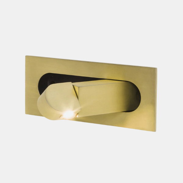 LED Bedlampje voor aan de Muur Verstelbare Leeslamp voor Persoonlijke en Gezellige Verlichting-Wall lamp-DeWoonVallei-Koper-Warm Licht-L 19 cm x B 8 cm-DeWoonVallei