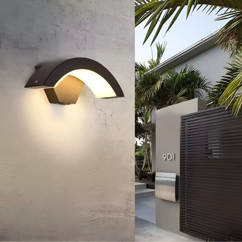 LED Buitensensorlamp met Bewegingsdetectie – Slim, Weerbestendig & Energiezuinig-Lamp-DeWoonVallei-Bruin-Warm licht (2700K-3500K)-Zonder sensor - 18 W-DeWoonVallei