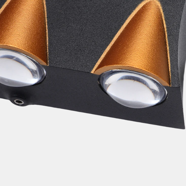 LED Buitenwandlamp Up & Down Waterdicht Warm Wit Energiezuinig & Sfeervol-Wall Light-DeWoonVallei-DeWoonVallei