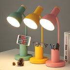 LED Bureaulamp – Modern Ontwerp met Pennenhouder en Gericht Licht-Desk Lamp-DeWoonVallei-DeWoonVallei