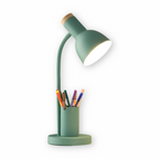 LED Bureaulamp – Modern Ontwerp met Pennenhouder en Gericht Licht-Desk Lamp-DeWoonVallei-DeWoonVallei