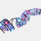 LED Kerstlint met Verlichting – Waterbestendige Decoratieve Sfeerverlichting voor Binnen en Buiten-DeWoonVallei-Zilver lint-Multi-10M 100LED-DeWoonVallei