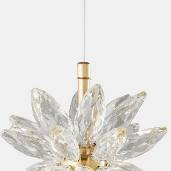 LED Kristallen Hanglamp Goud Moderne Verstelbare Bedside Hanglamp-Hanging Lamp-DeWoonVallei-DeWoonVallei