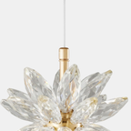 LED Kristallen Hanglamp Goud Moderne Verstelbare Bedside Hanglamp-Hanging Lamp-DeWoonVallei-DeWoonVallei