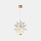 LED Kristallen Hanglamp Goud Moderne Verstelbare Bedside Hanglamp-Hanging Lamp-DeWoonVallei-DeWoonVallei