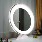 LED Make-up Spiegel 10x Vergroting met 360 Draaibare Verlichting voor Nauwkeurige Details-Mirror-DeWoonVallei-DeWoonVallei
