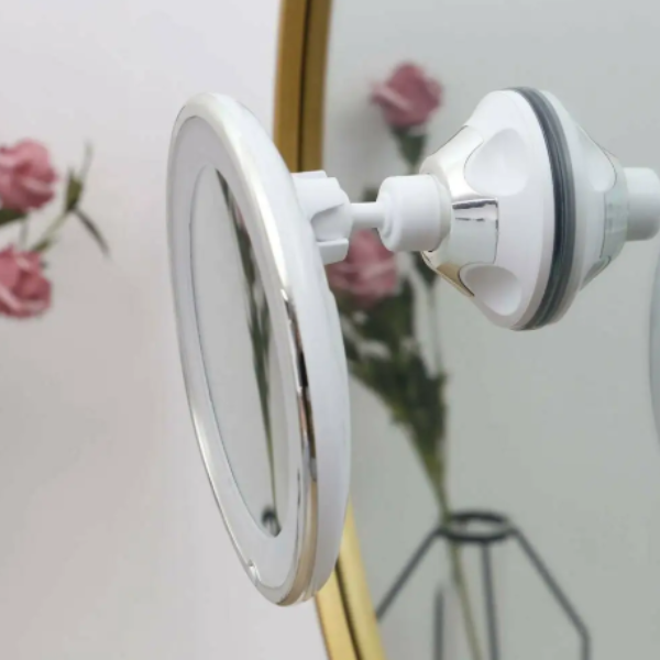 LED Make-up Spiegel 10x Vergroting met 360 Draaibare Verlichting voor Nauwkeurige Details-Mirror-DeWoonVallei-DeWoonVallei