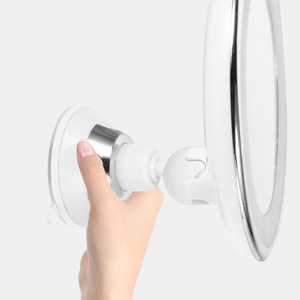 LED Make-up Spiegel 10x Vergroting met 360 Draaibare Verlichting voor Nauwkeurige Details-Mirror-DeWoonVallei-DeWoonVallei