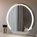 LED Make-up Spiegel Verstelbare Dimbare Verlichting voor Slaapkamer en Kaptafel-Makeup Mirrors-DeWoonVallei-Grijs-30 cm-DeWoonVallei