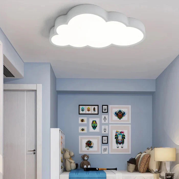 LED Plafondlamp Kinderkamer Wolk Design Gezellig & Fantasierijk Licht-Plafondlamp-DeWoonVallei-DeWoonVallei