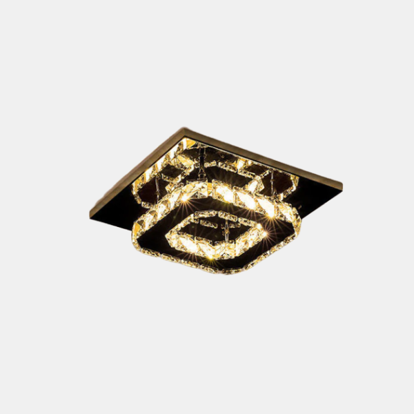 LED Plafondlamp Kristal Opbouw Modern Design Elegant en Energiezuinig-Ceiling Light-DeWoonVallei-DeWoonVallei