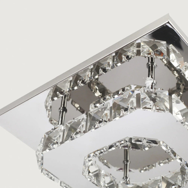LED Plafondlamp Kristal Opbouw Modern Design Elegant en Energiezuinig-Ceiling Light-DeWoonVallei-DeWoonVallei
