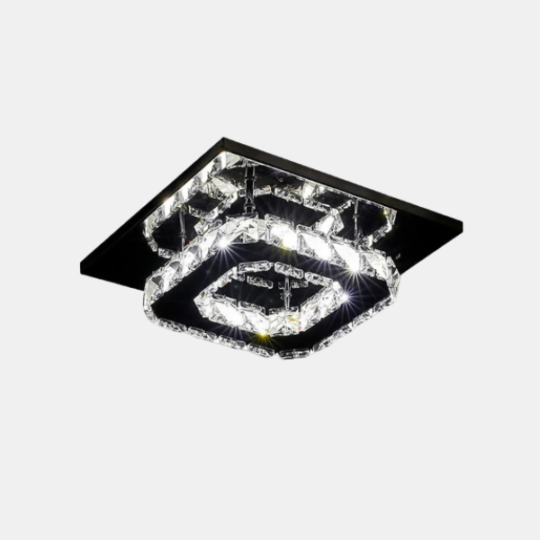 LED Plafondlamp Kristal Opbouw Modern Design Elegant en Energiezuinig-Ceiling Light-DeWoonVallei-DeWoonVallei