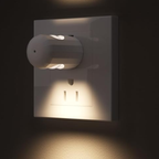 LED Stekker Nachtlampje Warm 2700K met Automatische Sensor voor Slaapkamers en Gang-Night Light-DeWoonVallei-DeWoonVallei