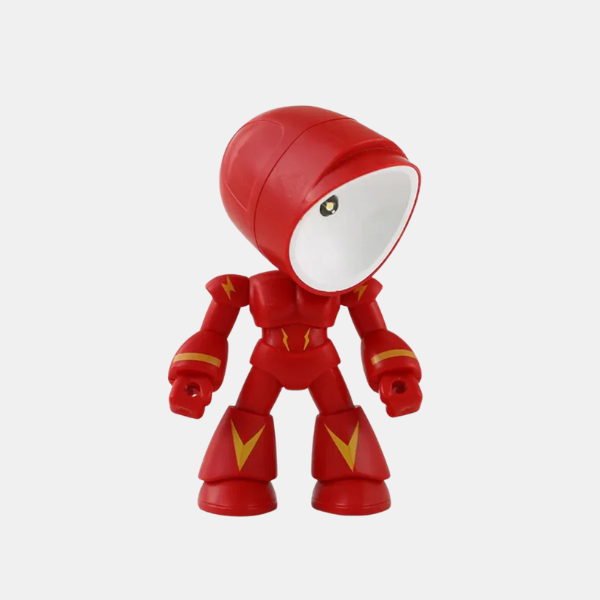 LED Tafellamp Robotontwerp Warm Licht Compacte Lamp-Desk Lamps-DeWoonVallei-Rood-DeWoonVallei