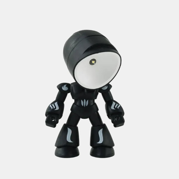 LED Tafellamp Robotontwerp Warm Licht Compacte Lamp-Desk Lamps-DeWoonVallei-Zwart-DeWoonVallei