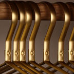 Luxe Anti-Slip Aluminium Kledinghangers Slim Design voor Georganiseerde Kasten-Hangers in clothing-DeWoonVallei-DeWoonVallei