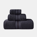 Luxe Egyptisch Katoenen Handdoekenset Zachte Comfort en Ultra-Absorberende Collectie-Towel Set-DeWoonVallei-Donkergrijs-DeWoonVallei