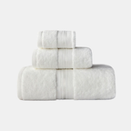 Luxe Egyptisch Katoenen Handdoekenset Zachte Comfort en Ultra-Absorberende Collectie-Towel Set-DeWoonVallei-Wit-DeWoonVallei