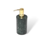 Luxe Emerald Groen Marmeren Badkamer Accessoires Set Modern Stijl Elegante Functionaliteit-Bathroom Accessories-DeWoonVallei-Zeepdispenser (rond)-DeWoonVallei