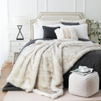 Luxe Faux Vossenbont Deken – Zachte Warmte, Elegant Design & Dierenvriendelijke Weelde-Blankets-DeWoonVallei-DeWoonVallei
