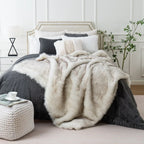Luxe Faux Vossenbont Deken – Zachte Warmte, Elegant Design & Dierenvriendelijke Weelde-Blankets-DeWoonVallei-DeWoonVallei
