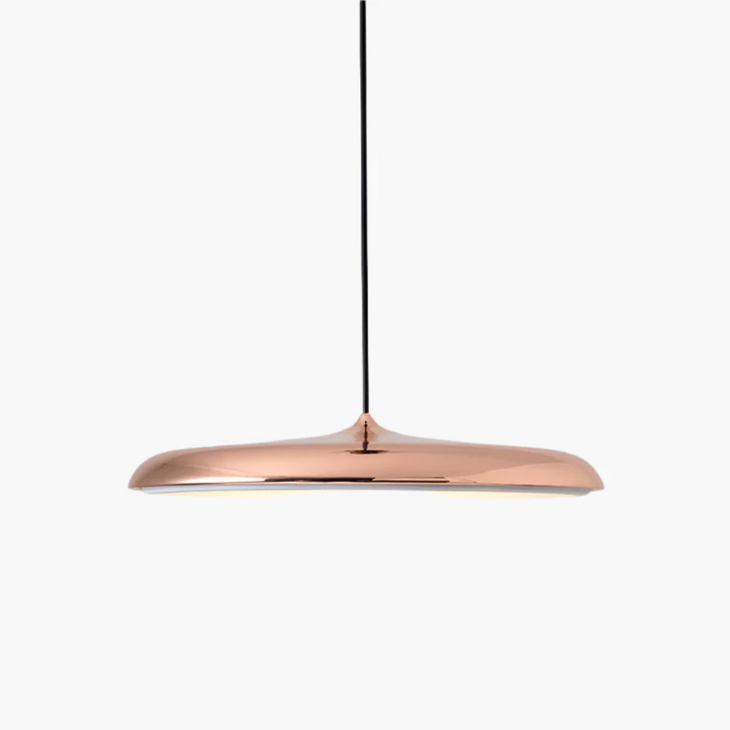 Luxe Hanglamp in Scandinavische Stijl – Warm Licht & Minimalistisch Ontwerp-DeWoonVallei-Roségoud-25cm-DeWoonVallei