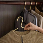 Luxe Matte Metalen Kledinghangers Set Elegante Goud & Zilver-Hangers in clothing-DeWoonVallei-DeWoonVallei