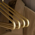 Luxe Matte Metalen Kledinghangers Set Elegante Goud & Zilver-Hangers in clothing-DeWoonVallei-DeWoonVallei
