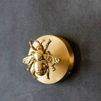 Luxe Messing Wandhaken – Dier- en Bloemdesign met Gouden Afwerking-Coat Rack-DeWoonVallei-DeWoonVallei