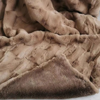 Luxe Nepbont Deken Zachte Knusse Plaid voor Ultiem Comfort-Blanket-DeWoonVallei-DeWoonVallei