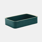 Luxe PU Lederen Opbergtray Moderne Organiser voor Stijlvol en Duurzaam Leven-Decorative Trays-DeWoonVallei-DeWoonVallei