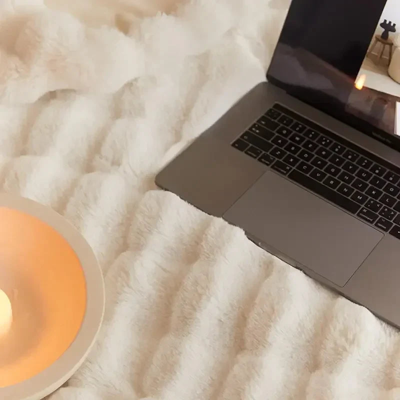Luxe Pluche Wasbare Deken – Warm, Ademend & Hypoallergeen Comfort-Home Decor-DeWoonVallei-DeWoonVallei