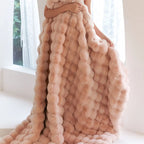 Luxe Pluche Wasbare Deken – Warm, Ademend & Hypoallergeen Comfort-Home Decor-DeWoonVallei-Licht Roze-100x160 cm-DeWoonVallei