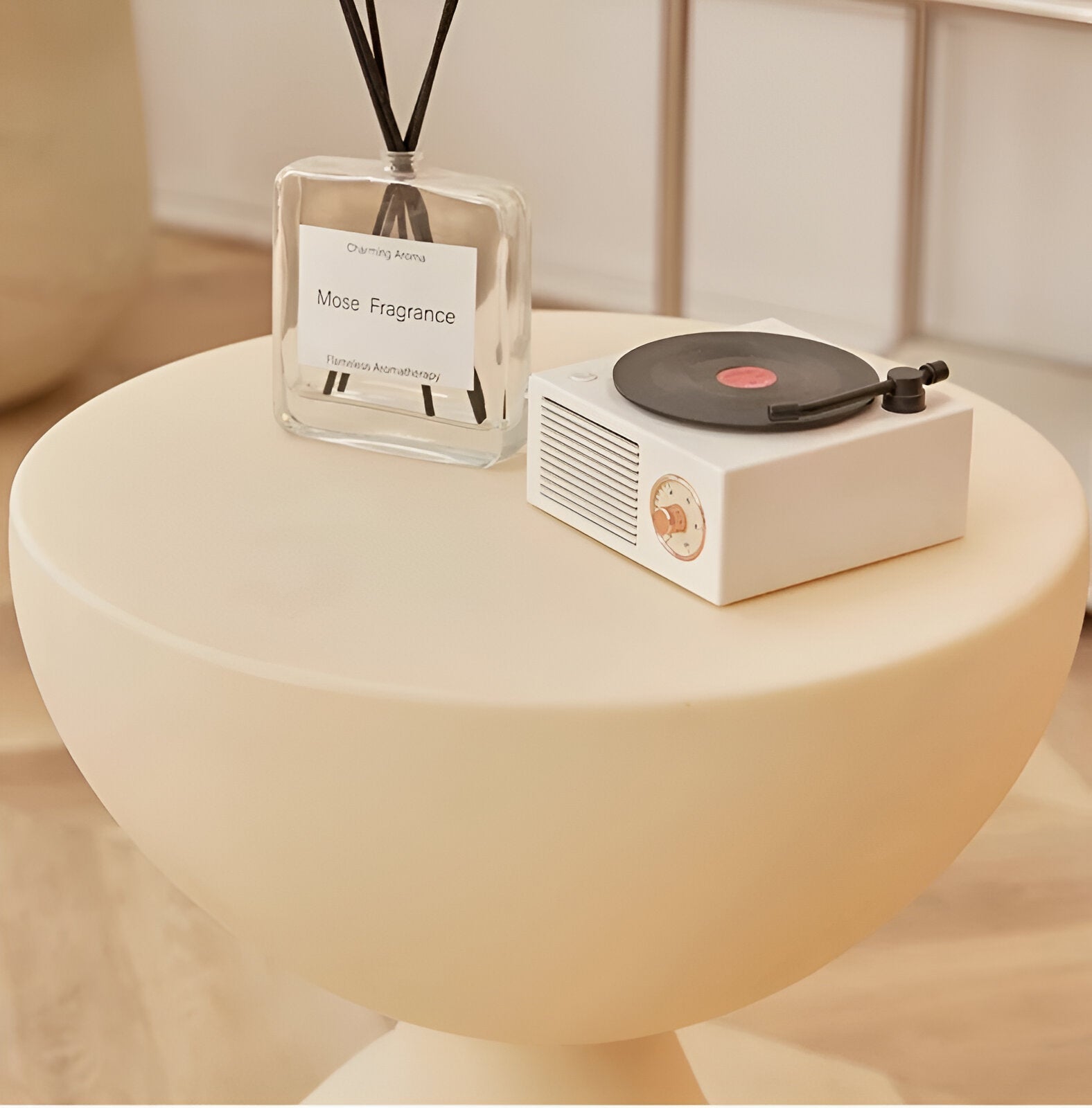 Luxe Ronde Salontafel – Tijdloos Design & Functionele Elegant-DeWoonVallei-DeWoonVallei