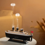 Luxe Scheeps Luchtbevochtiger Elektrisch Aromatherapie Ocean Liner Design voor Kalme en Gehydrateerde Ruimtes-Humidifiers-DeWoonVallei-DeWoonVallei