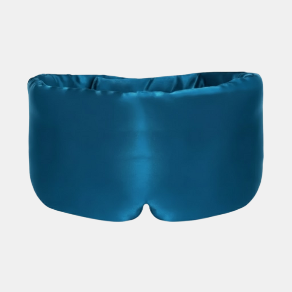 Luxe Slaapmasker met Gel Zijden en Koelend voor Migraine en Ontspanning-Eye mask-DeWoonVallei-Blauw-DeWoonVallei