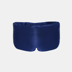 Luxe Slaapmasker met Gel Zijden en Koelend voor Migraine en Ontspanning-Eye mask-DeWoonVallei-Marineblauw-DeWoonVallei