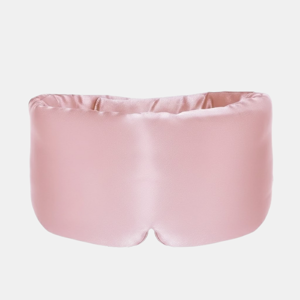 Luxe Slaapmasker met Gel Zijden en Koelend voor Migraine en Ontspanning-Eye mask-DeWoonVallei-Roze-DeWoonVallei
