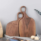 Luxe Walnoothouten Snijplank Dubbelzijdig Ontwerp voor Keuken en Serveren-Cutting Boards-DeWoonVallei-DeWoonVallei