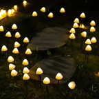 Magische Zonne Paddenstoelen Tuinlampen Speelse Buitenverlichting-Lighting-DeWoonVallei-DeWoonVallei
