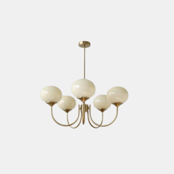 Marshmallow Hanglamp Zacht Roze Glas Elegante Woonverlichting-Hanging Lamp-DeWoonVallei-DeWoonVallei