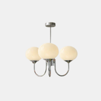 Marshmallow Hanglamp Zacht Roze Glas Elegante Woonverlichting-Hanging Lamp-DeWoonVallei-DeWoonVallei