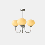 Marshmallow Hanglamp Zacht Roze Glas Elegante Woonverlichting-Hanging Lamp-DeWoonVallei-DeWoonVallei