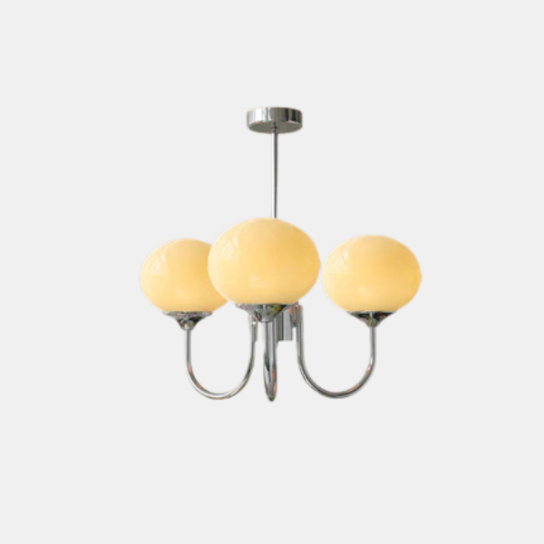 Marshmallow Hanglamp Zacht Roze Glas Elegante Woonverlichting-Hanging Lamp-DeWoonVallei-DeWoonVallei