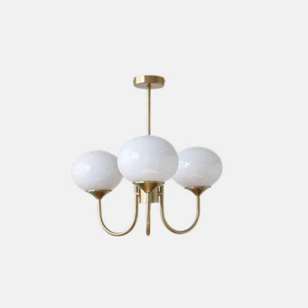 Marshmallow Hanglamp Zacht Roze Glas Elegante Woonverlichting-Hanging Lamp-DeWoonVallei-DeWoonVallei